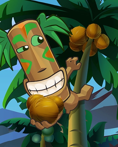 Coconut Collector Badge - Jungle Gin HD