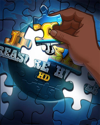 Puzzling It Out Badge - Jigsaw Treasure Hunter HD