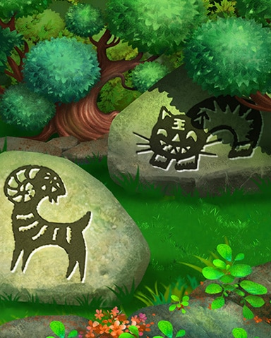 Mahjong Garden HD Prowling Tiger Badge