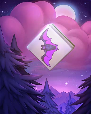 Flying Bat Badge - Mahjong Safari HD