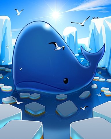 Mahjong Safari HD Happy Whale Badge