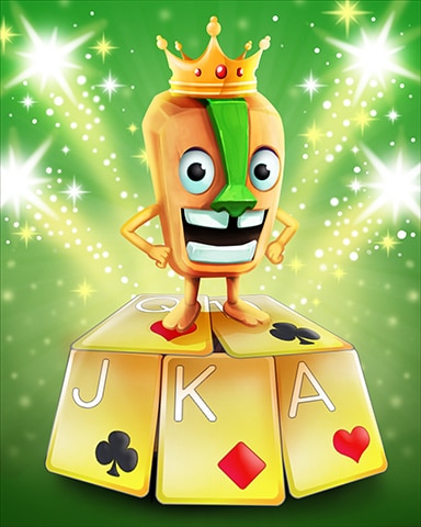 The Royal Card Badge - Pogo Addiction Solitaire HD