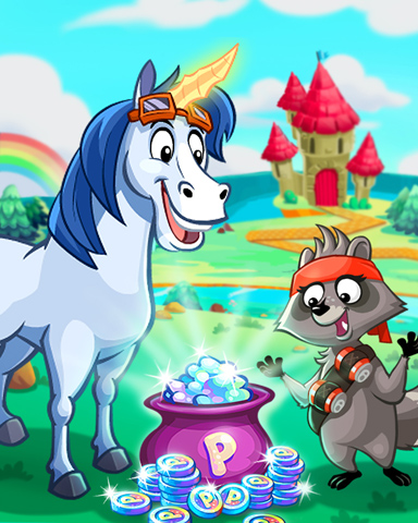 Peggle Blast HD Finding a Fortune Badge