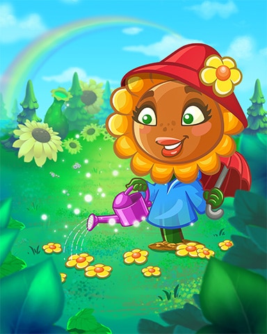 Peggle Blast HD Gardening with Tula Badge