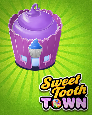 Cupcake Shop Badge - Sweet Tooth Town
