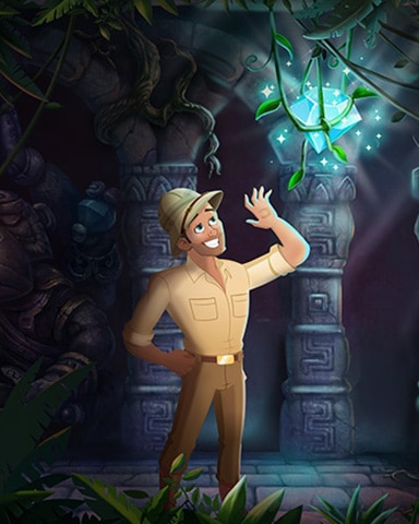 Hanging Diamond Badge - Tri-Peaks Solitaire HD