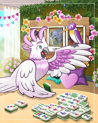 Mahjong Sanctuary Feathered Friends Badge