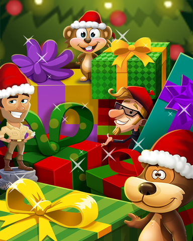 Pogo Addiction Solitaire HD Holiday Buddies Badge