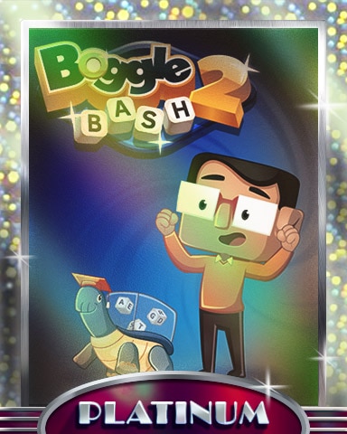 Boggle Bash 2 Boggle Turtle Platinum Badge