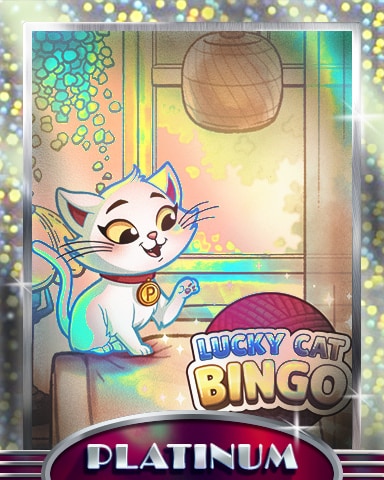 Lucky Cat Bingo Lucky Cat Haven Platinum Badge