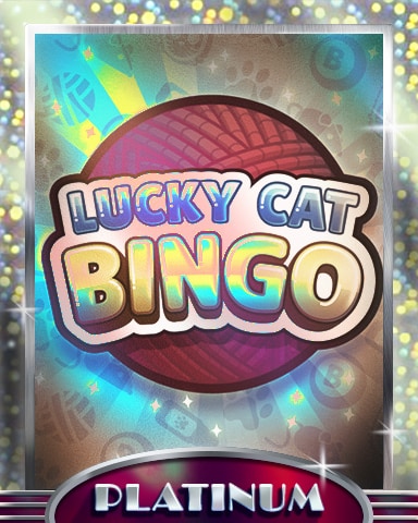 Lucky Cat Bingo Lucky Cat Logo Platinum Badge