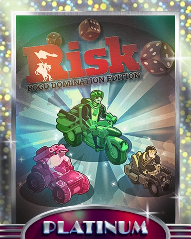 RISK: Pogo Domination Elite Squad Platinum Badge