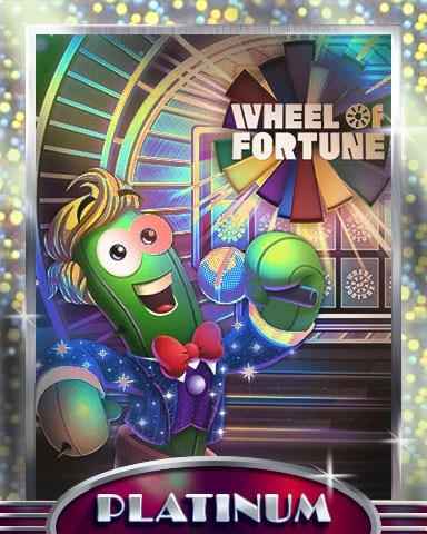 Wheel of Fortune: Pogo Edition Spike as Wheel of Fortune Host Platinum Badge