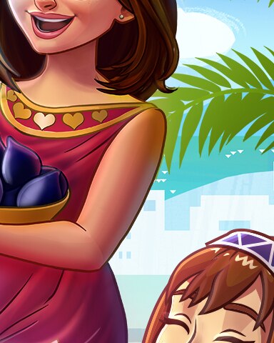 Opulent Fruit Fest G2 Badge - Mahjong Sanctuary