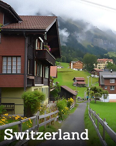 Paranormal Destinations Switzerland Badge