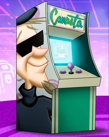 Canasta Arcade Cabinet Badge - Canasta HD