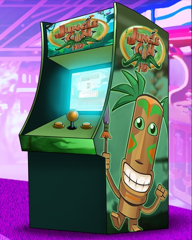 Jungle Gin Arcade Cabinet Badge - Jungle Gin HD