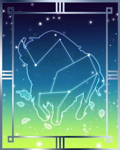 Tatanka the Celestial Bison Silver 1 Badge