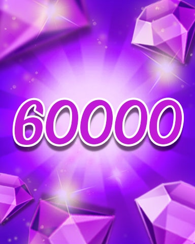 Jewel Academy Purple Jewels 60000 Badge