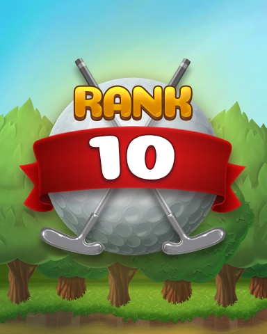 On Par Badge - Pogo Mini-Golf