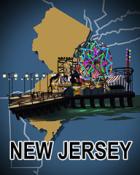 Jet Set Solitaire New Jersey Badge