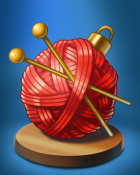 Yarn Badge - Tri-Peaks Solitaire HD