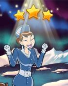 Antarctic Circle World Class Badge - Jet Set Solitaire