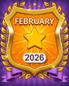 Pogo Daily Sudoku All Stars February 2026 Badge