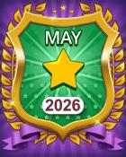 Pogo Daily Sudoku All Stars May 2026 Badge