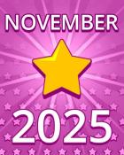 Pogo Daily Sudoku All Stars November 2025 Badge