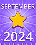 All Stars September 2024 Badge - Pogo Daily Sudoku