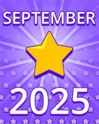 Pogo Daily Sudoku All Stars September 2025 Badge