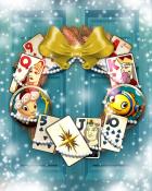 Solitaire Blitz Pearl's Perfect Wreath Badge