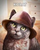 World Class Solitaire HD Korat Cats In Hats Badge