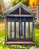 Home Gym Colorful Sheds Badge - Mahjong Safari HD