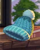 Knit Hat Cozy Chalet Badge