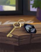 Room Key Cozy Chalet Badge