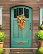 Decorated Doors Badge Collection Badge