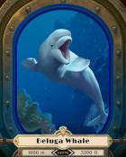 Beluga Whale Deep Sea Creatures Badge - Dice City Roller HD