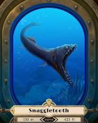 Snaggletooth Deep Sea Creatures Badge - Canasta HD