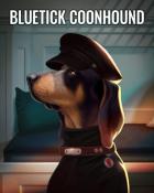 Pogo Slots Bluetick Coonhound Dogs in Disguise Badge
