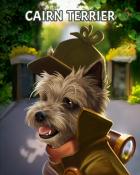 Poppit! Party Cairn Terrier Dogs in Disguise Badge