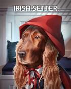 Poppit! HD Irish Setter Dogs in Disguise Badge