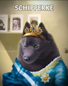 Dice City Roller HD Schipperke Dogs in Disguise Badge