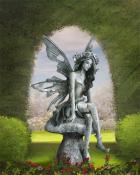 Somber Fairy Garden Friends Badge - Mahjong Garden HD