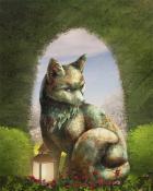 Stone Fox Garden Friends Badge - First Class Solitaire HD