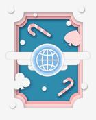 World Class Solitaire HD Airline Holiday Cards Badge