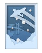 World Class Solitaire HD Snow Flight Holiday Cards Badge