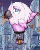 Mahjong Safari HD Sir Burnaby Hot Air Balloons Badge