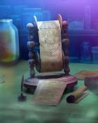 Arcane Scroll Mad Scientist Lab Badge